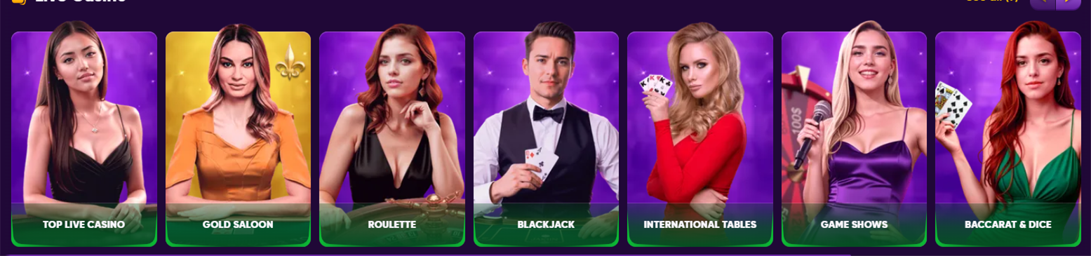 Kingmaker live casino — Roulette, Blackjack, Game Shows, Baccarat